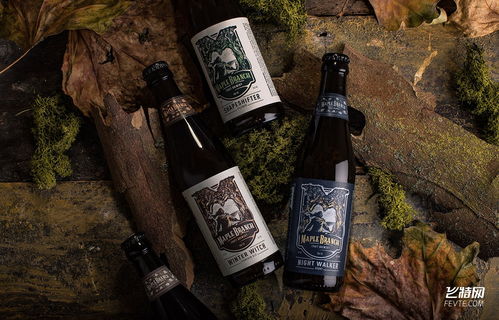 一套復(fù)古風(fēng)格啤酒標(biāo)簽設(shè)計(jì)